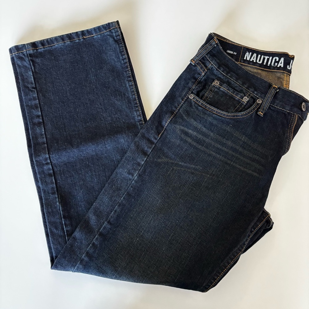 Nautica Men's Dark Blue Jeans size 30x30